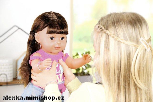 BABY BORN SOFT TOUCH > varianta starší sestřička brunetka