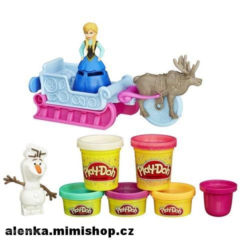 PLAY DOH FROZEN radovánky na sněhu