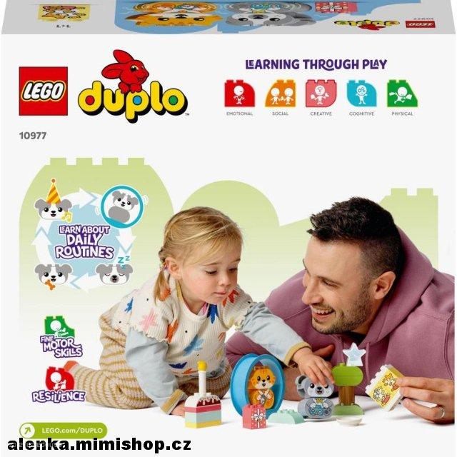 LEGO® DUPLO 10977 Moje první koťátko a štěňátko vydávající zvuky