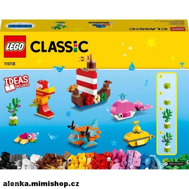 LEGO® CLASSIC 11018 Kreativní zábava v oceánu