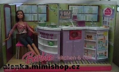 BARBIE nábytek s panenkou > varianta kuchyň
