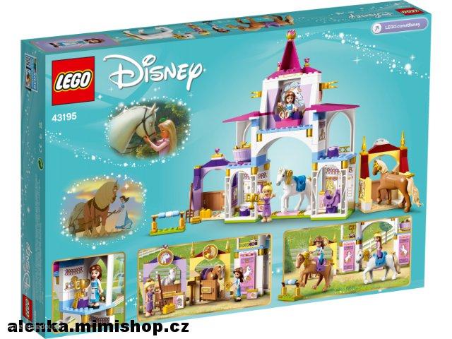 LEGO® ǀ Disney 43195 Královské stáje Krásky a Lociky