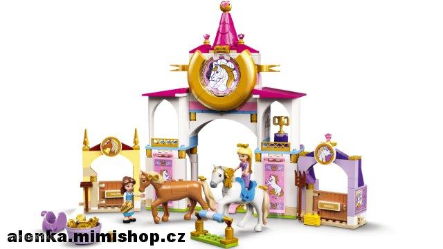 LEGO® ǀ Disney 43195 Královské stáje Krásky a Lociky