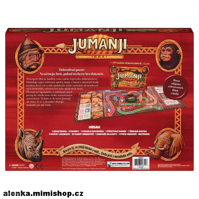 společenská hra JUMANJI
