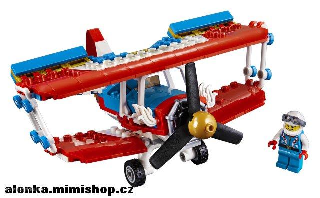 LEGO CREATORS 31076 Odvážné kaskadérské letadlo