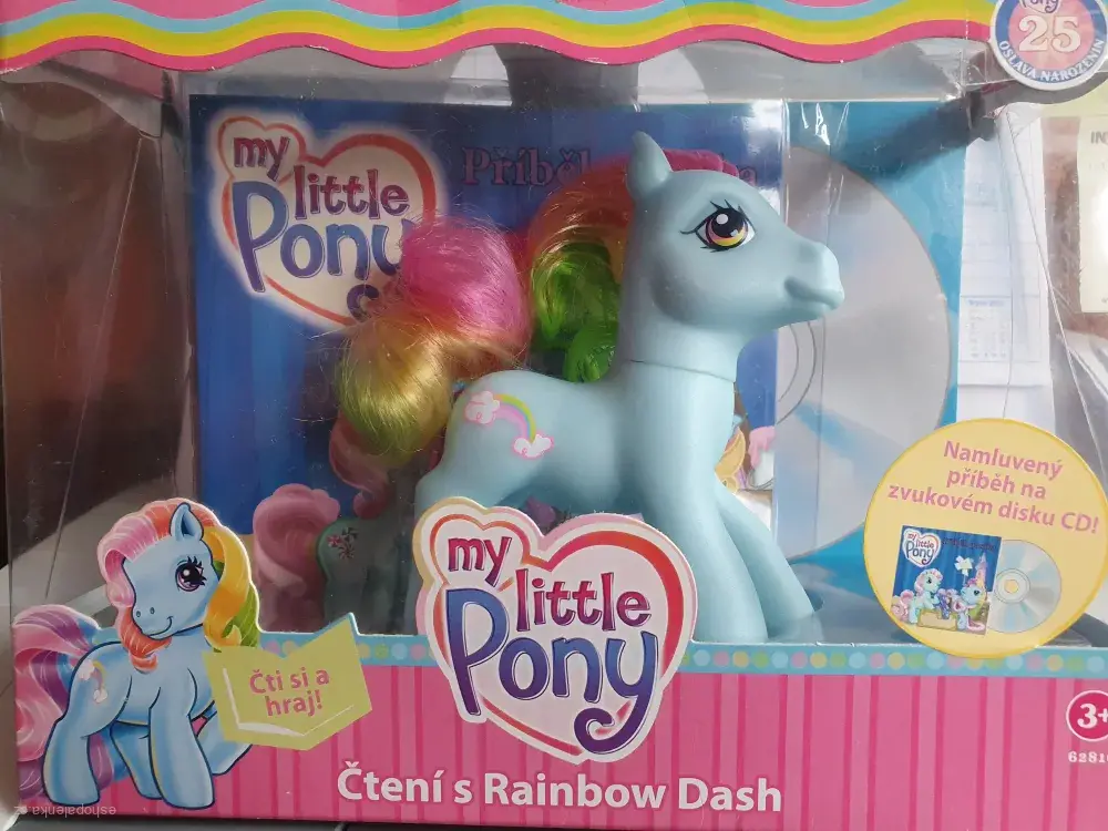 MLP s knížkou a CD
