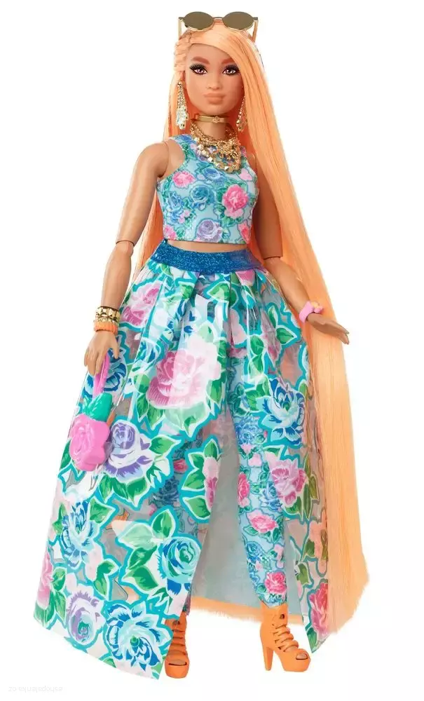 BARBIE EXTRA > varianta květinový look