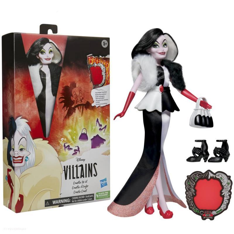 DISNEY PRINCESS SINISTER panenky - varianta CRUELA de VIL