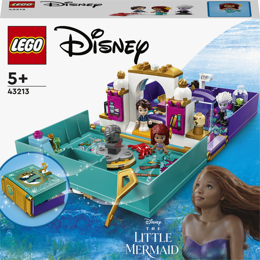 LEGO® Disney 43213 Malá mořská víla a její pohádková kniha