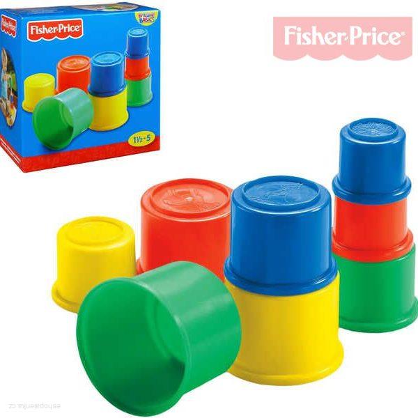 FISHER PRICE skládací kelímky