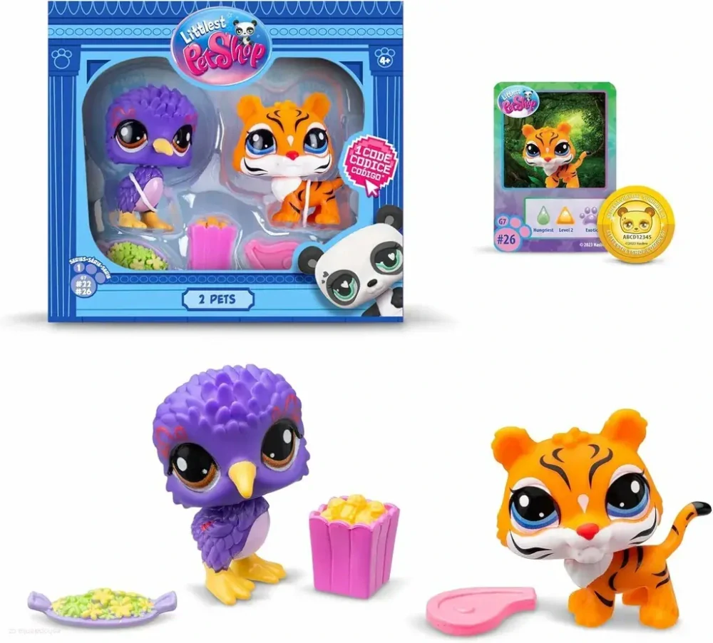 Littlest Pet Shop 2 figurky zvířátka 22 a 26