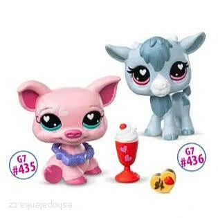 Littlest Pet Shop 2 figurky zvířátka 435-436
