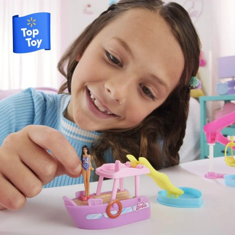 BARBIELAND MINI dopravní prostředky LOĎ