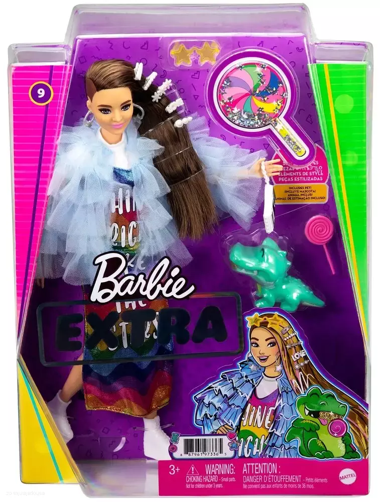 BARBIE EXTRA > varianta květinový look