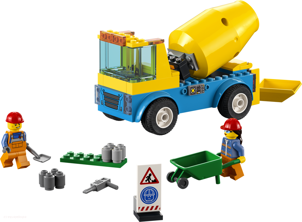 LEGO® City 60325 Náklaďák s míchačkou na beton