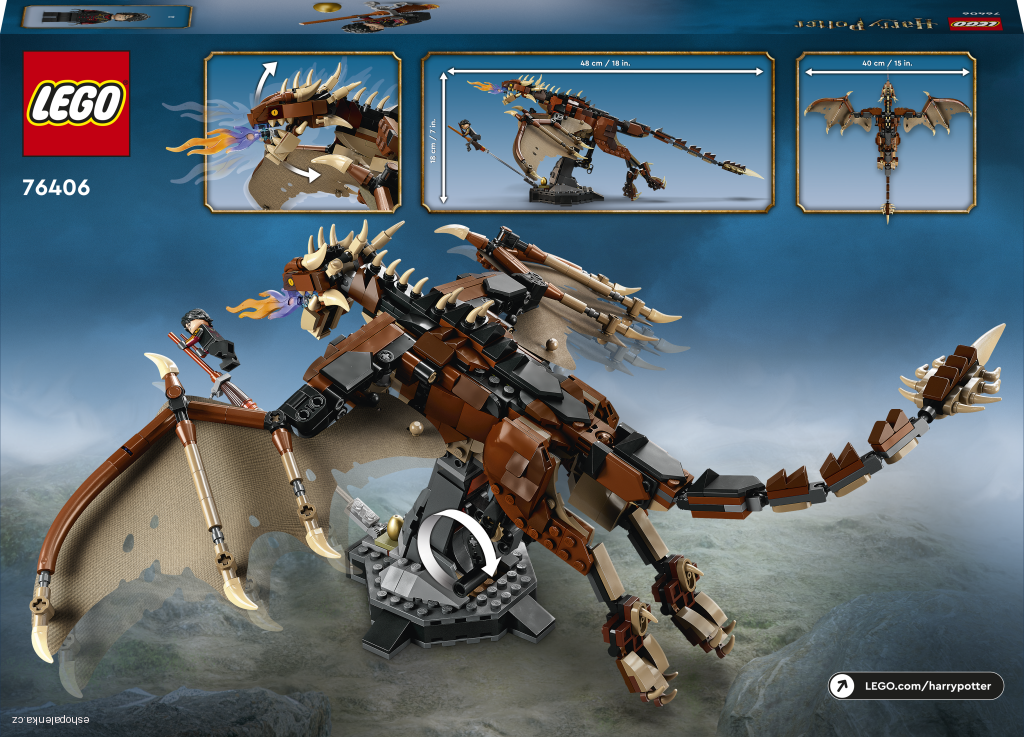 LEGO® Harry Potter™ 76406 Maďarský trnoocasý drak