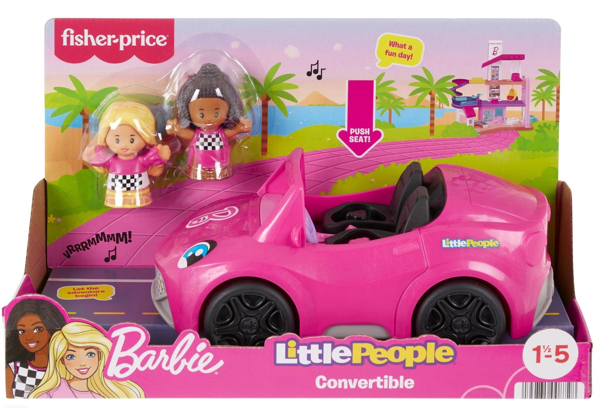 FISHER PRICE LITTLE PEOPLE BARBIE kabriolet