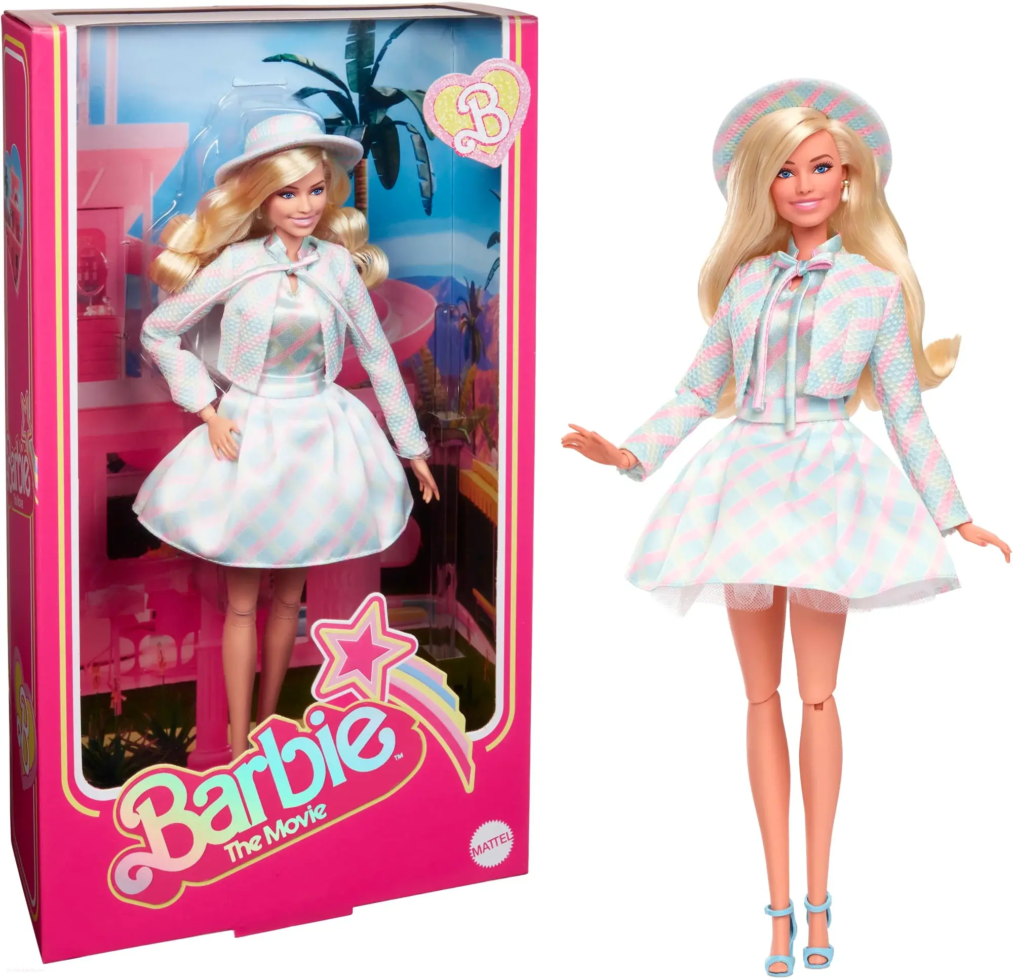Barbie™The Movie HRF26 Barbie ve filmovém oblečku