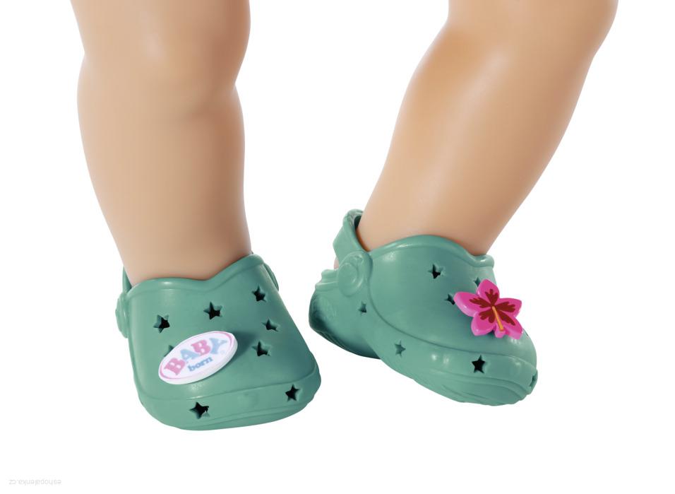 BABY born® gumové sandálky zelené