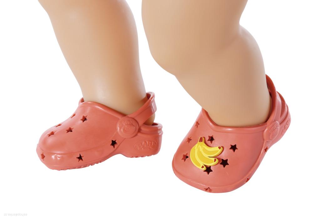 BABY born® gumové sandálky červené