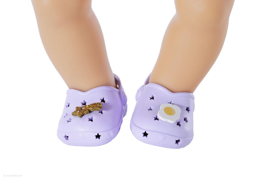 BABY born® gumové sandálky fialové