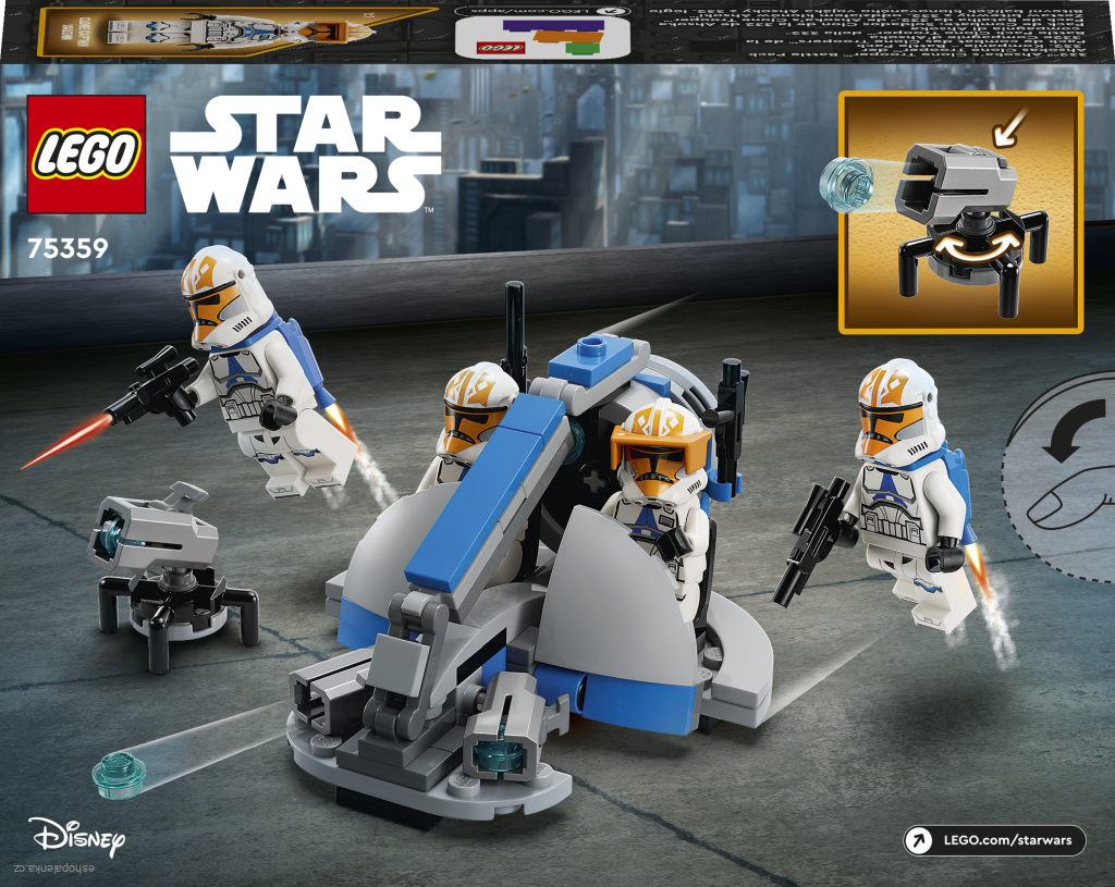 LEGO® Star Wars™ 75359 Bitevní balíček klonovaného vojáka Ahsoky z 332. legie