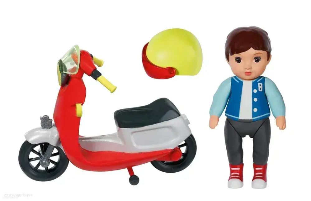 BABY born® Minis hrací sada se skůtrem