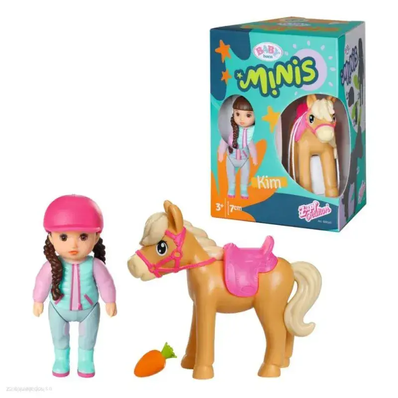 BABY born® Minis hrací sada s koníkem