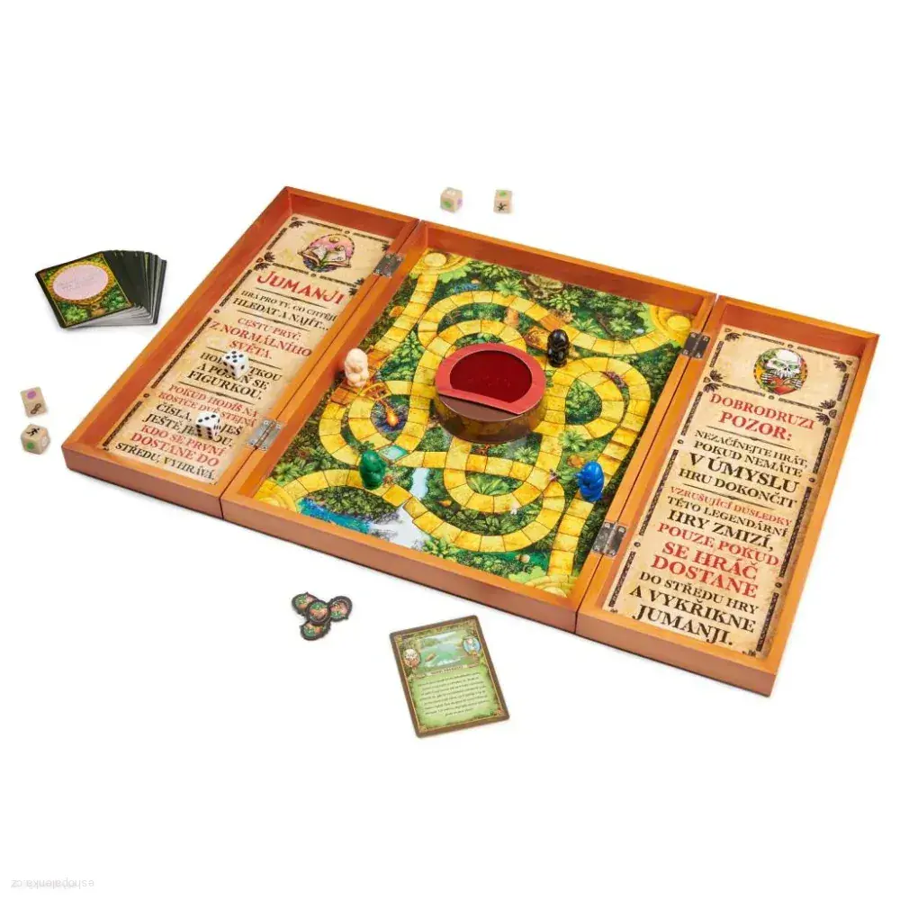 společenská hra JUMANJI dřevěná edice