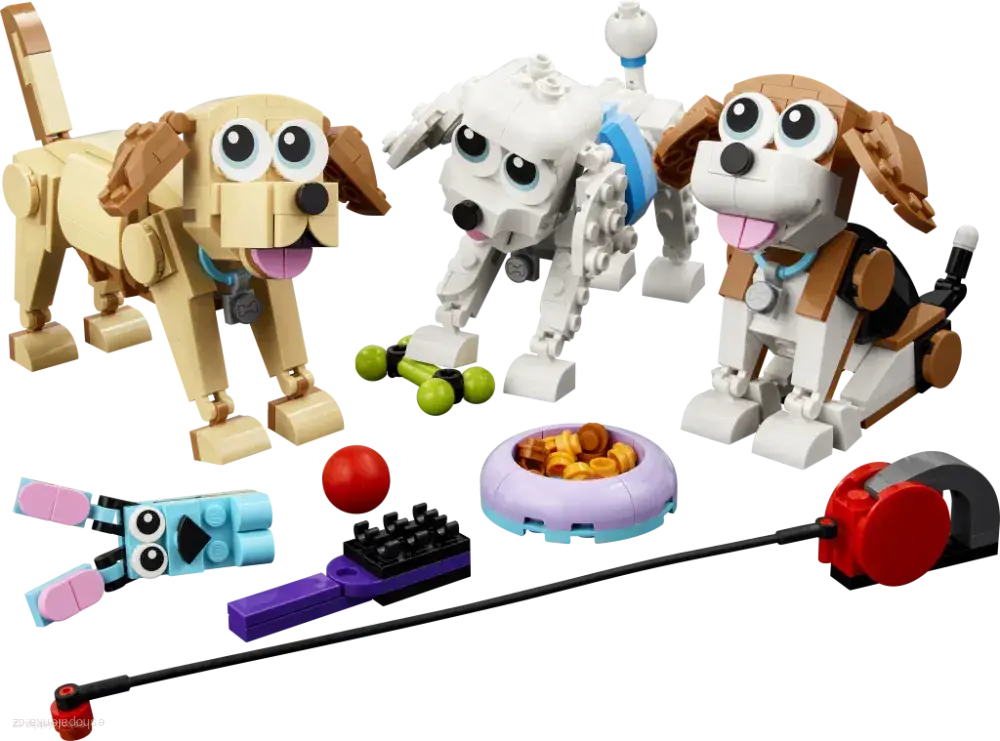 LEGO® Creator 3 v 1 31137 Roztomilí pejsci