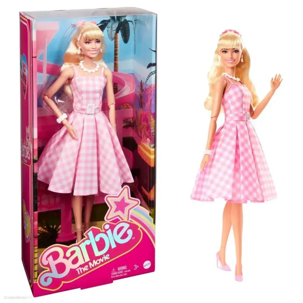 Barbie™The Movie HPJ96 Barbie ve filmovém oblečku
