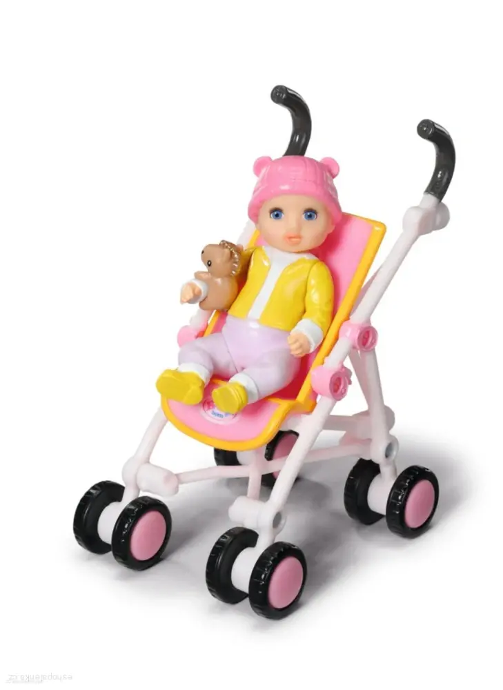 BABY born® Minis hrací sada s kočárkem