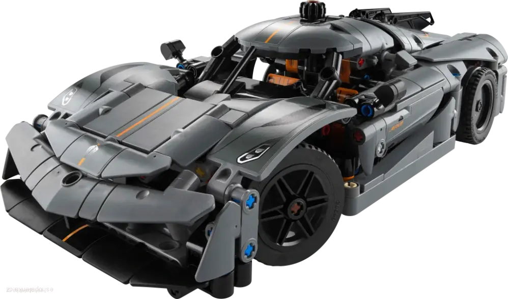 LEGO® Technic 42173 Šedé hyperauto Koenigsegg Jesko Absolut