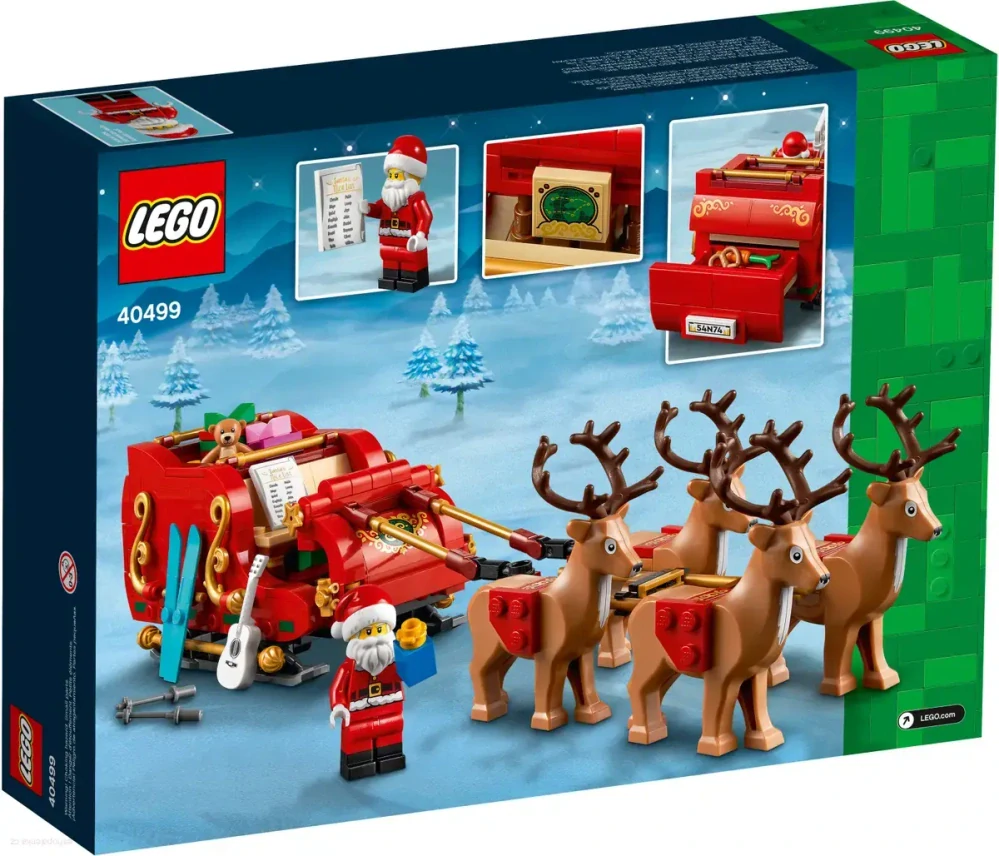 LEGO® Iconic 40499 Santovy sáně