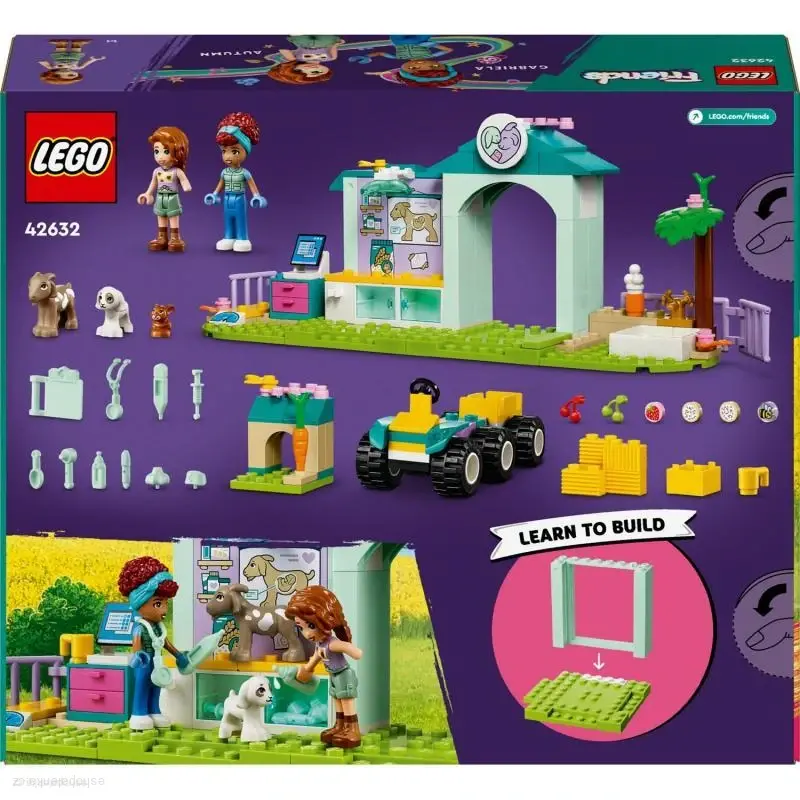 LEGO® Friends 42632 Veterimární klinika pro zvířátka z farmy