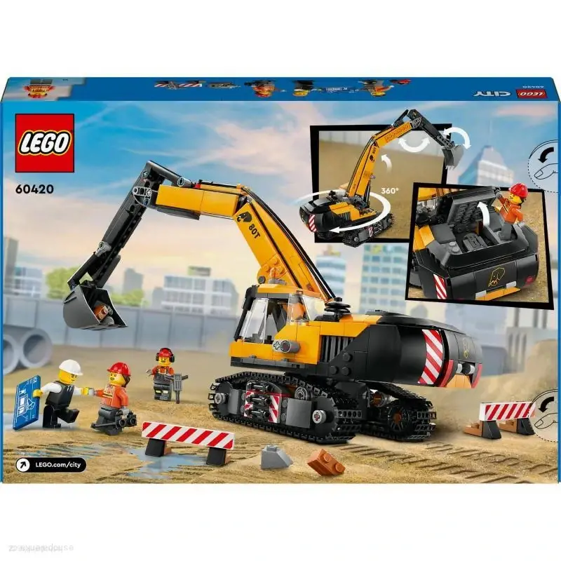  LEGO City® 60420 Žlutý bagr