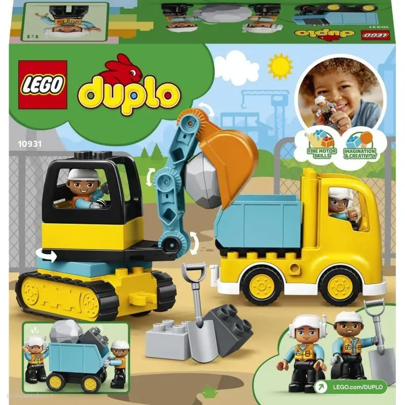 LEGO® DUPLO® 10931 Náklaďák a pásový bagr