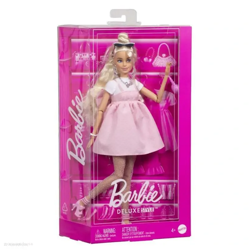 Mattel Barbie® DeLuxe modelka šaty s mašlí