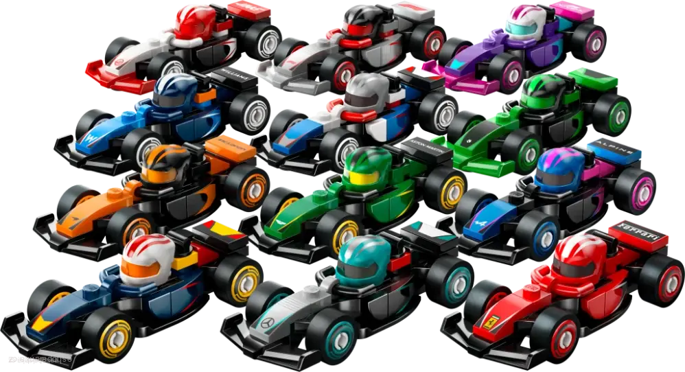  LEGO® Minifigurky 71049 Sběratelská závodní auta F1®