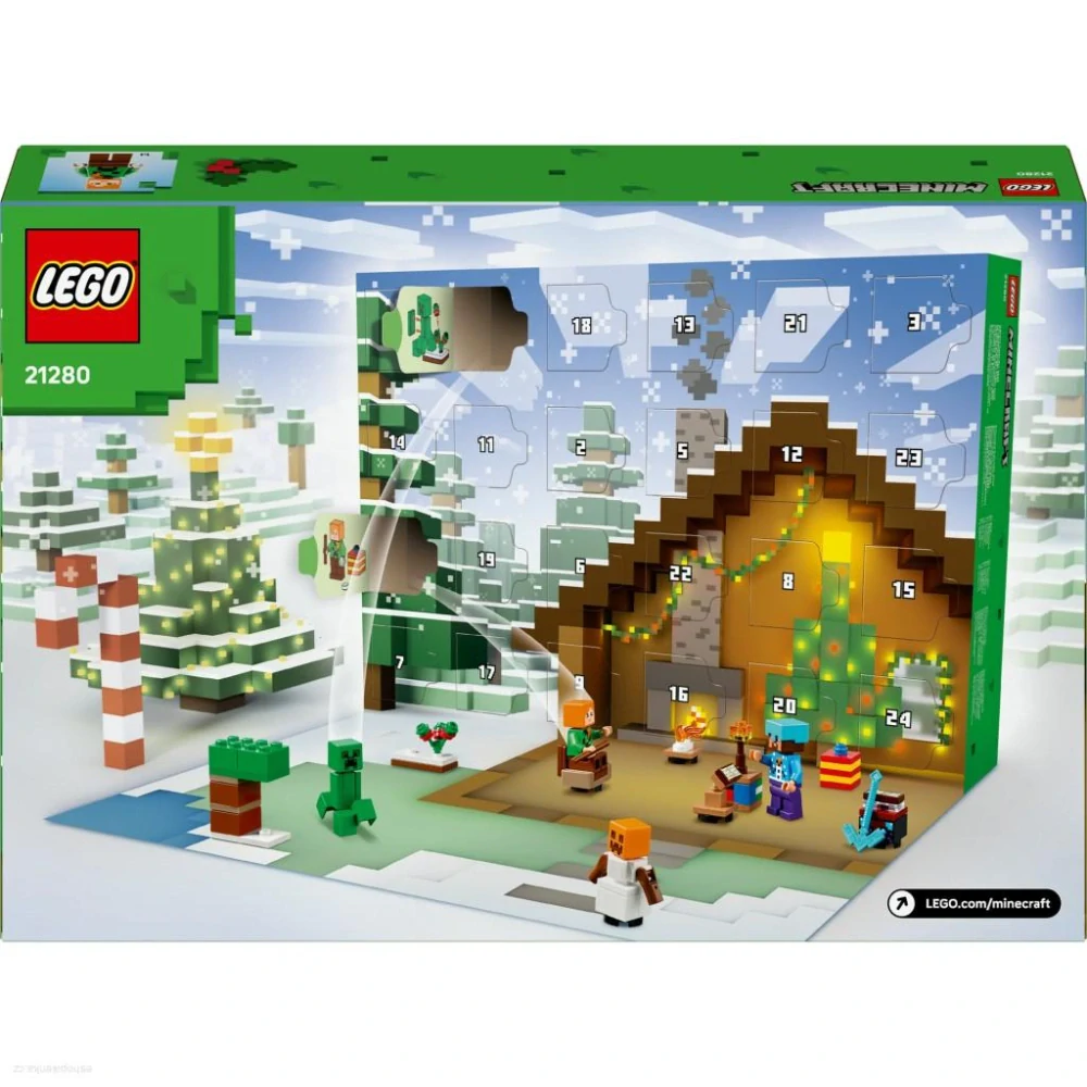 Adventní kalendář 2025 LEGO® Minecraft®  21280 
