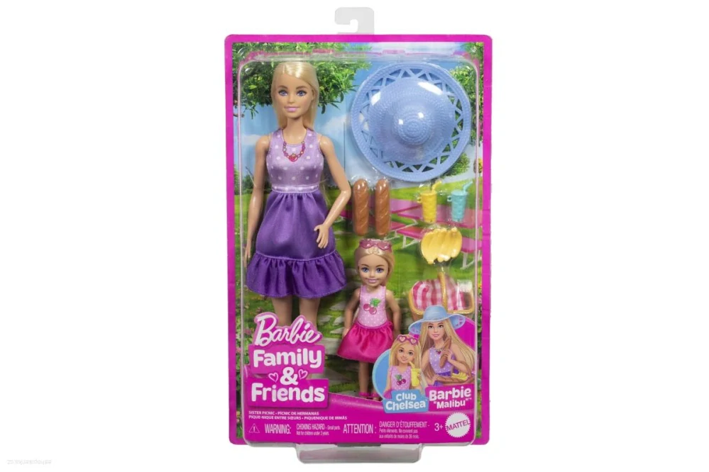 BARBIE MALIBU a CHELSEA na pikniku