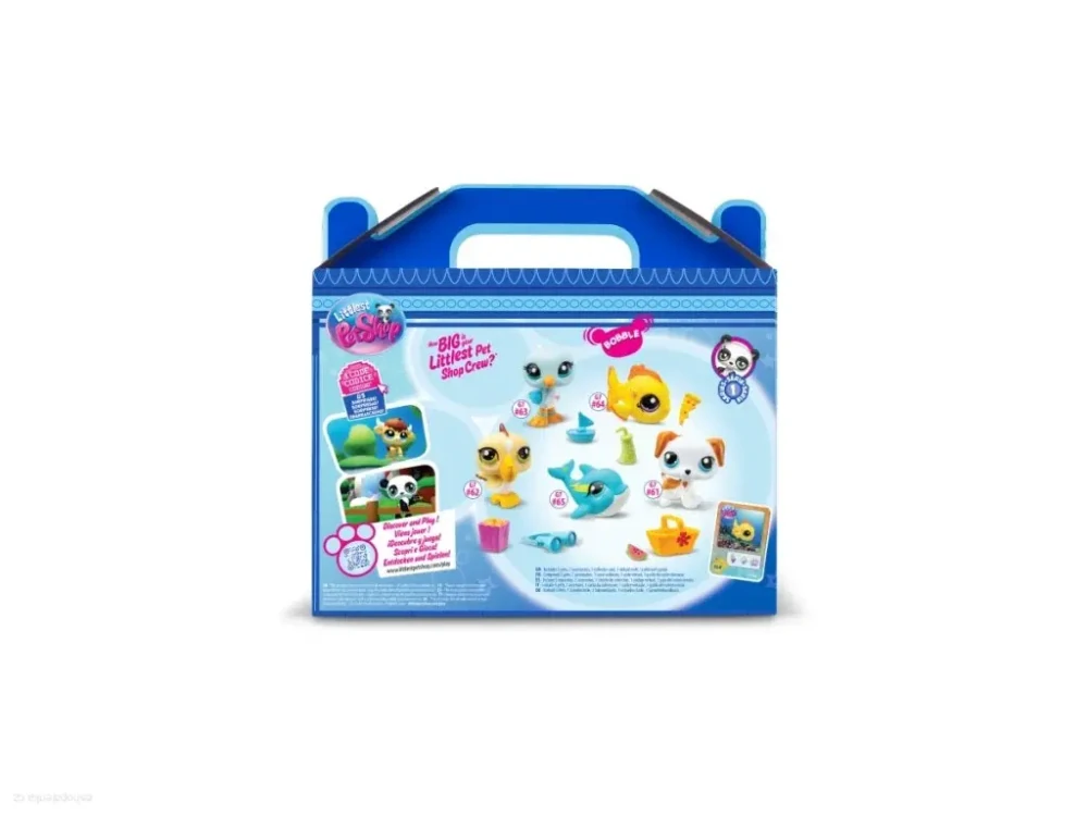 Littlest Pet Shop PLAŽ 5 zvířátek