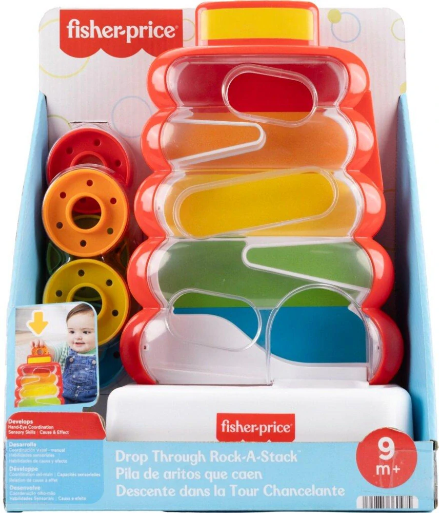 FISHER PRICE hrací věž s kroužky