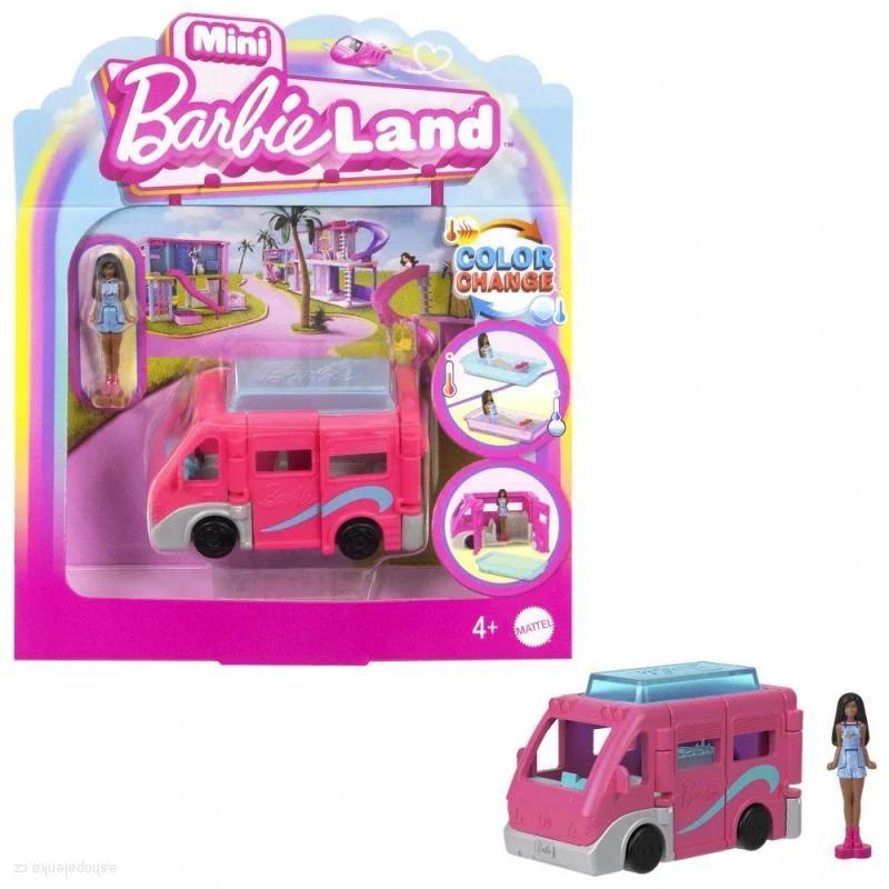 BARBIELAND MINI dopravní prostředky KARAVAN