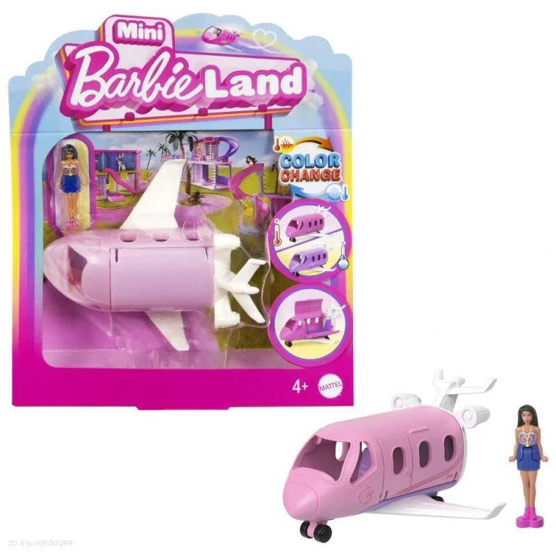 BARBIELAND MINI dopravní prostředky LETADLO