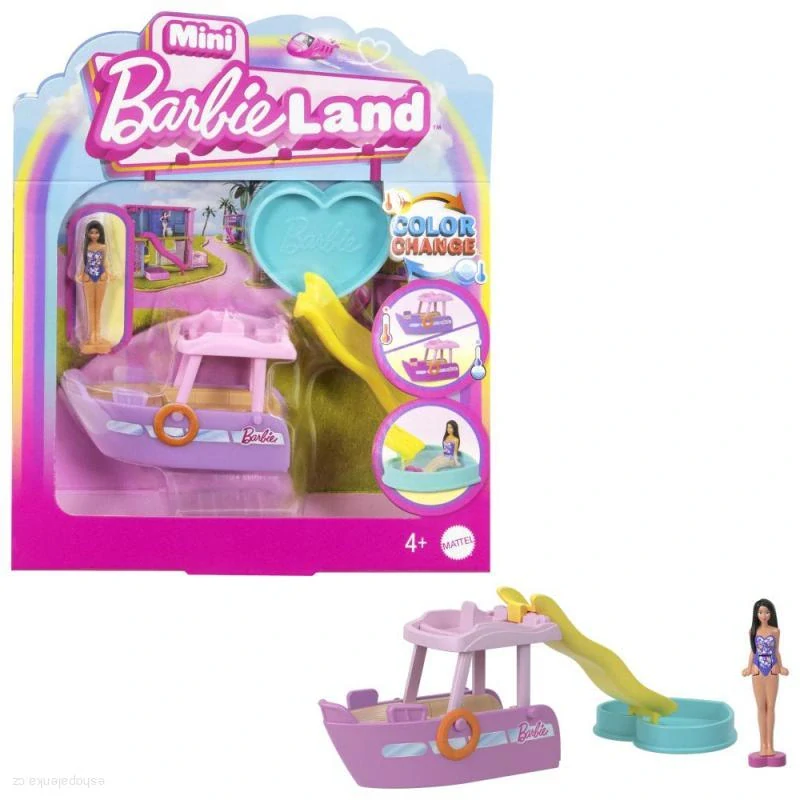 BARBIELAND MINI dopravní prostředky LOĎ