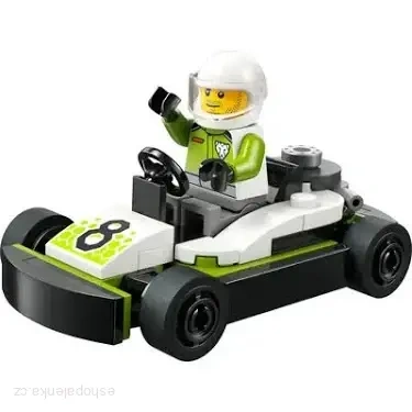 LEGO® CITY 30719 Závodník v motokáře