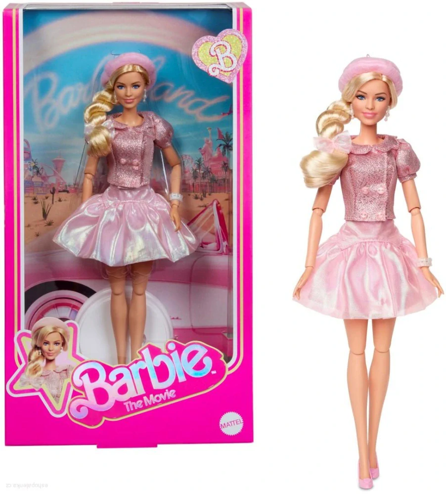 Barbie™The Movie JBL53 Barbie v růžovém baretu