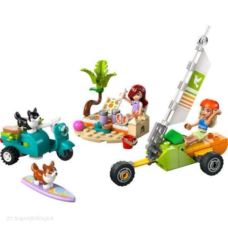 LEGO® Friends 42641 Dobrodružství se surfujícími psy a skútrem