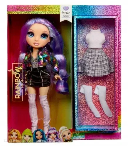 Rainbow High Fashion panenka > varianta - Violet Wilow